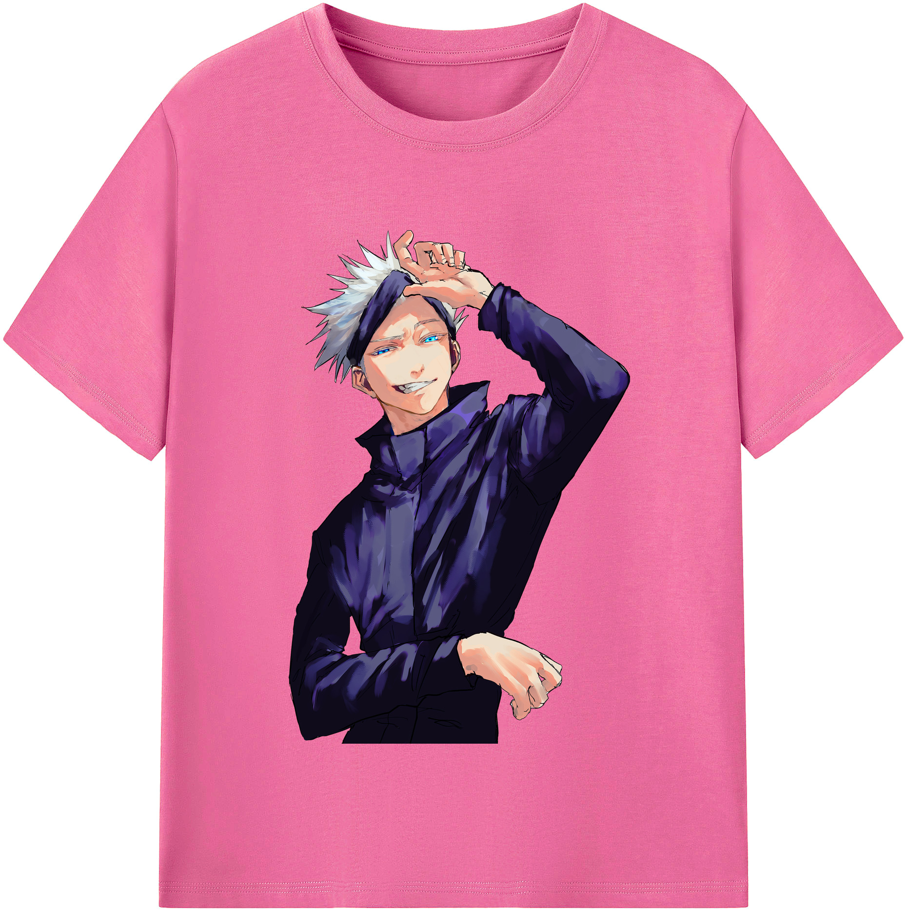 （画像用） 呪術廻戦 Jujutsu Kaisen レディースカジュアルプリントTシャツ（綿100％）